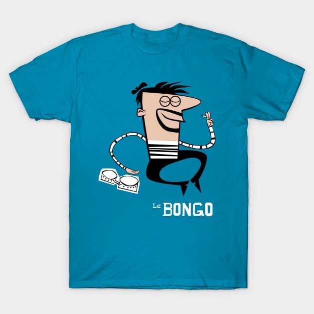 Le Bongo zee Beatnik T-Shirt by idreamofbubblegum